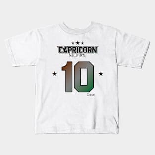 Zodiac Majesty Sport Capricorn Team V3 Kids T-Shirt